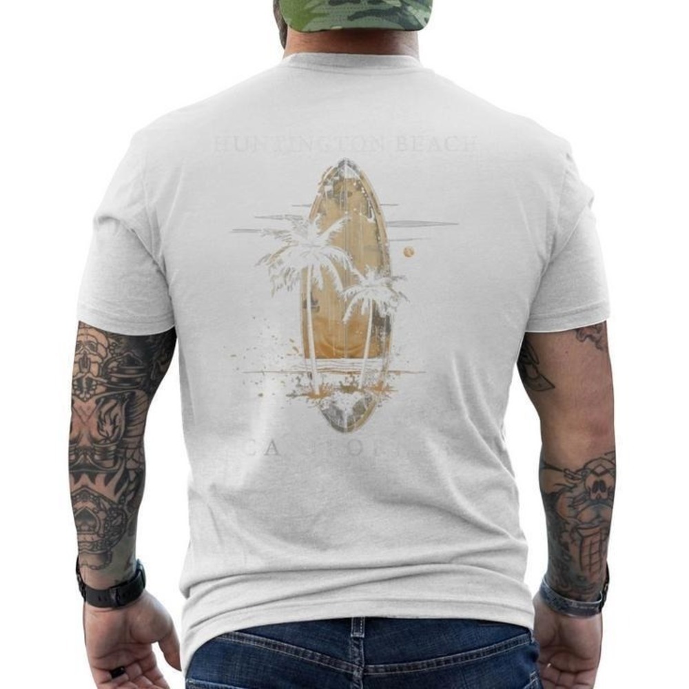 Huntington Beach California Surf Surfing Surfer Unisex Tshirt